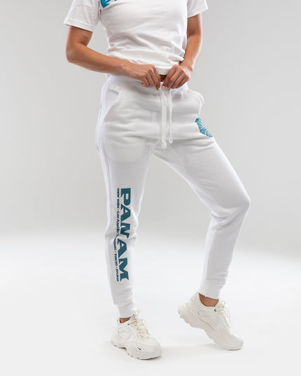 Women's Pan Am Blue City White Sweatpants
