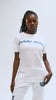 Women's Pan Am Blue City White Tee Product Video